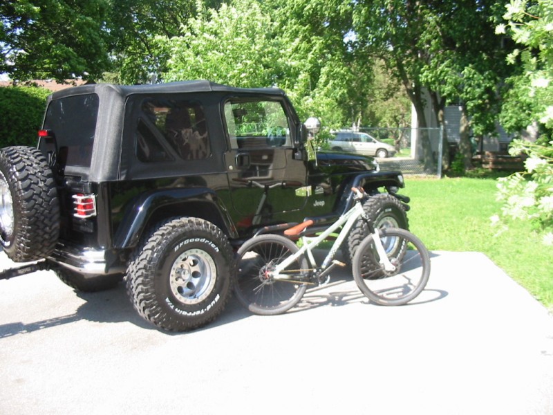 new p3 now single speed and my jeep