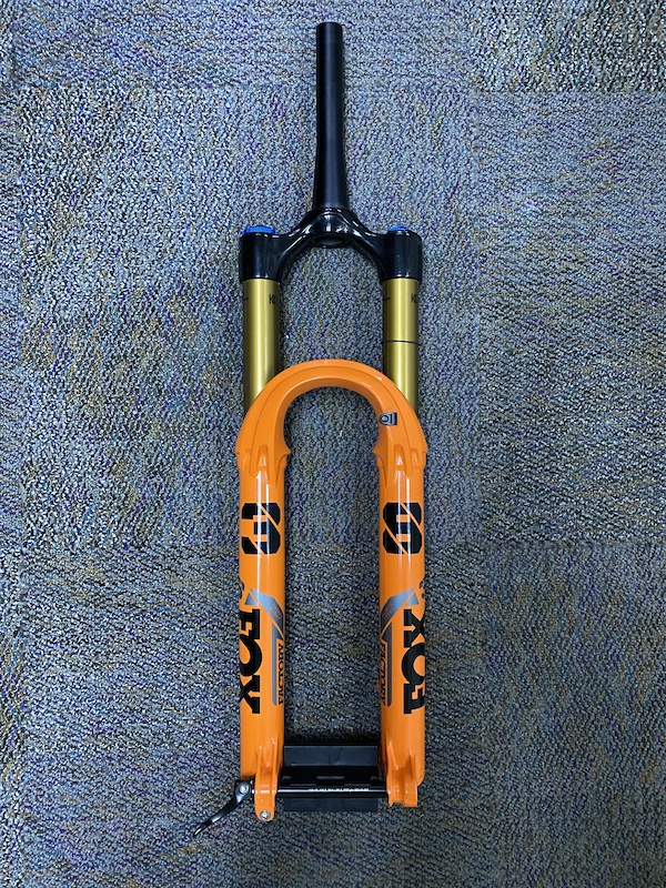 2021 Fox Factory38 (170mm) Shiny Orange, Grip 2 For Sale