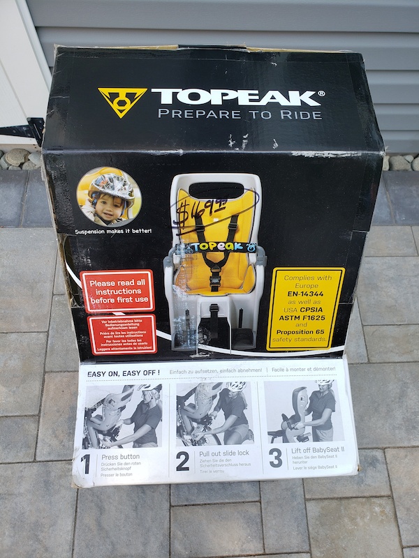 topeak baby seat 2