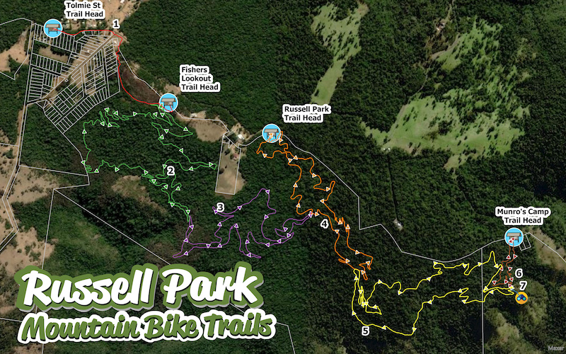 Russell park mountain biking trails new arrivals