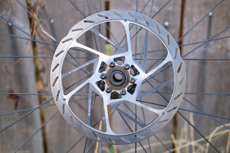 Sram centerline rotor with cheap shimano brakes