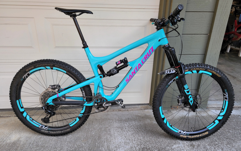 2017 Santa Cruz Nomad XL 460mm Reach For Sale