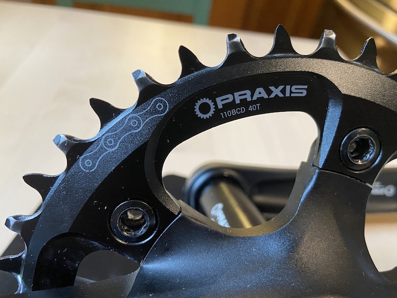 Praxis alba 1x online crankset