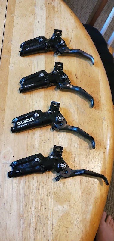 sram level t lever adjustment