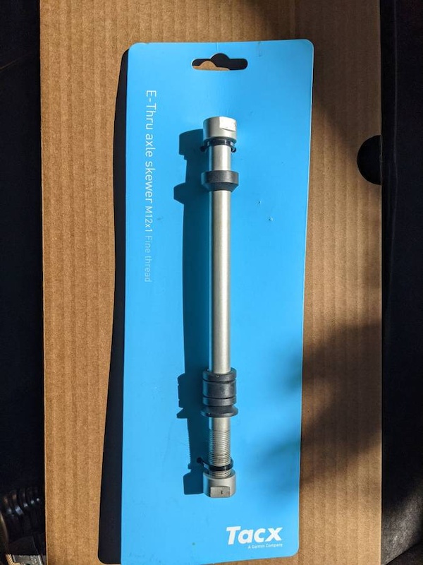 Tacx EThru Axle Trainer Skewer M12x1 Fine thread For Sale
