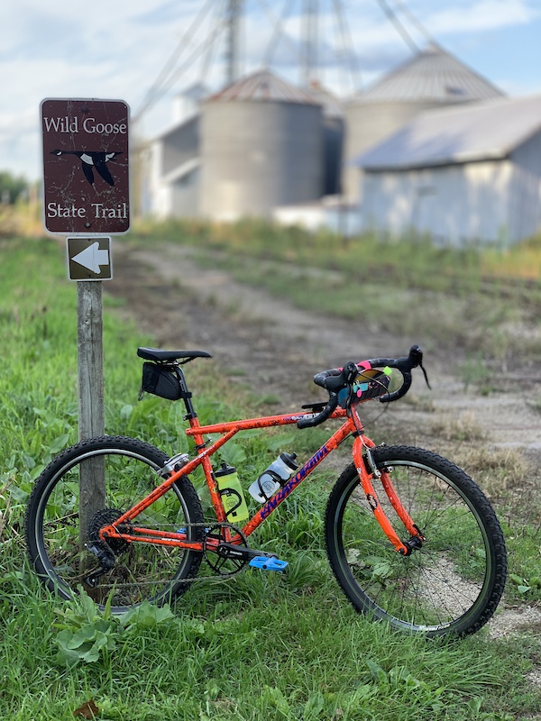 Old mountain bike to gravel bike online