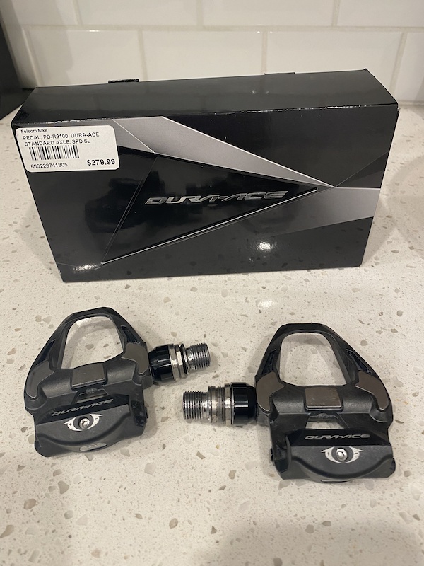 2021 Shimano DURA-ACE Pedals, R9100, SPD SL For Sale