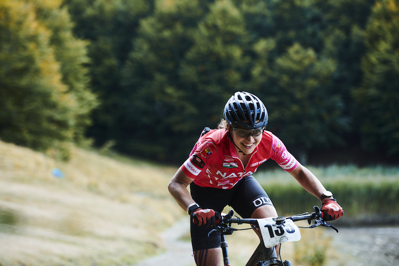 during Stage 6 of the 2021 Appenninica MTB from Cerreto to Castelnovo ne' Monti, Emilia Romagna, Italy on 17 September 2021. Photo by Marius Holler. PLEASE ENSURE THE APPROPRIATE CREDIT IS GIVEN TO THE PHOTOGRAPHER.