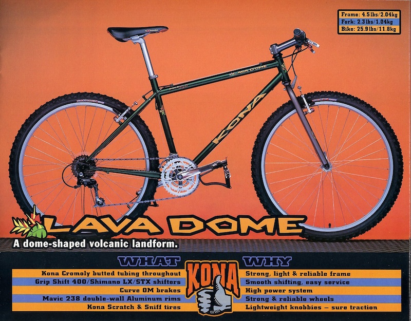 kona lava dome 1997