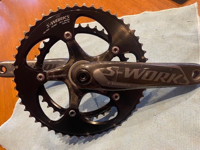 specialized s works fact carbon crankset