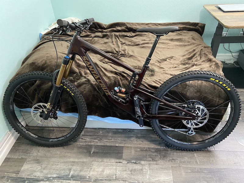 2021 Santa Cruz Nomad CC X01 Oxblood Medium For Sale