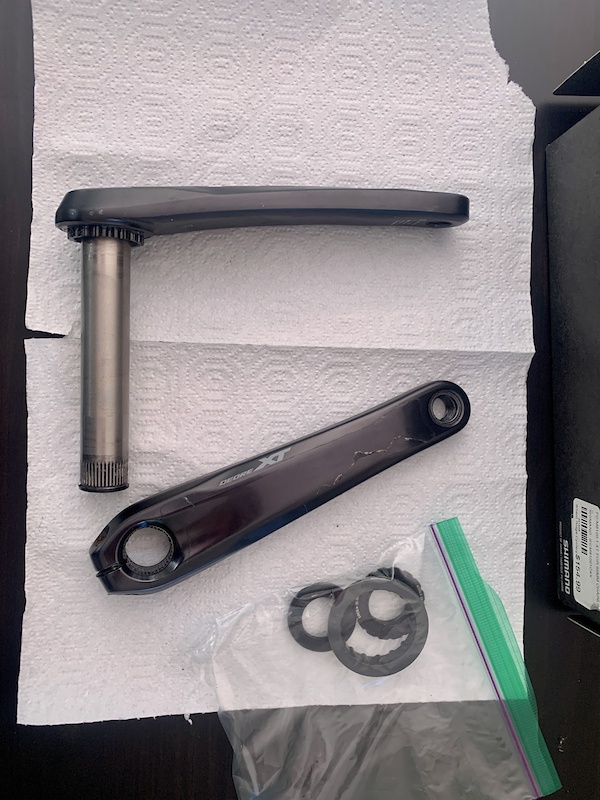 2021 Shimano XT Cranks 8120 175mm For Sale