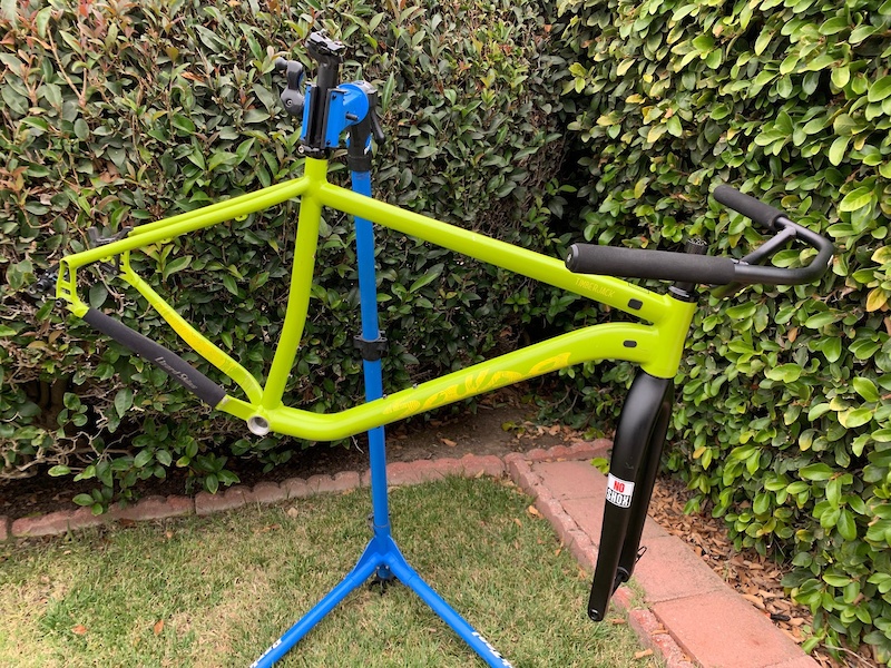 2018 Salsa Timberjack Frame + Rigid Fork For Sale