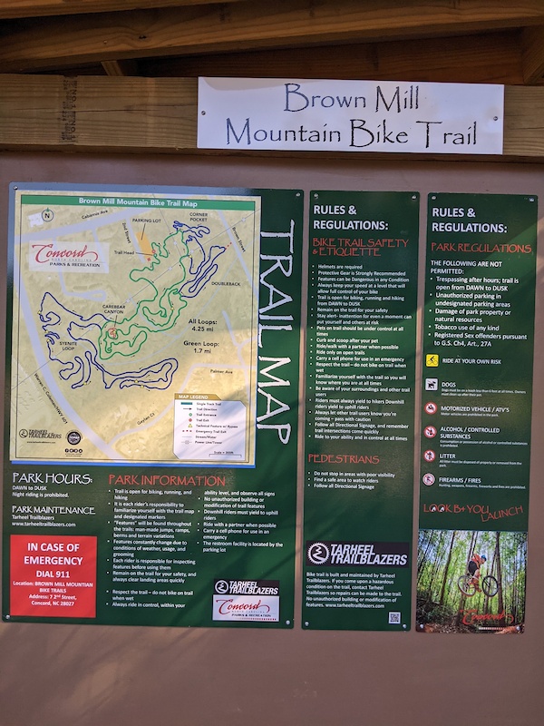 Brown Mill Mountain Bike Trail, Concord Mountain Biking Trails Trailforks