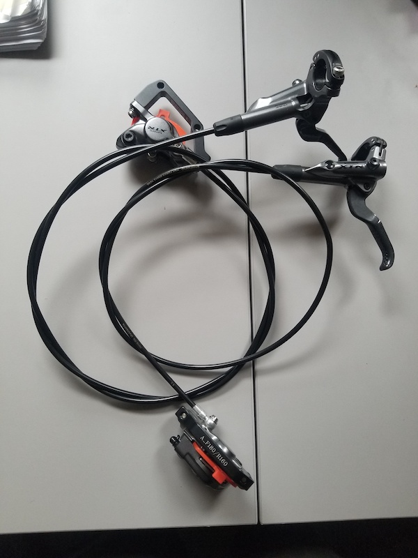 180mm rotors front and rear