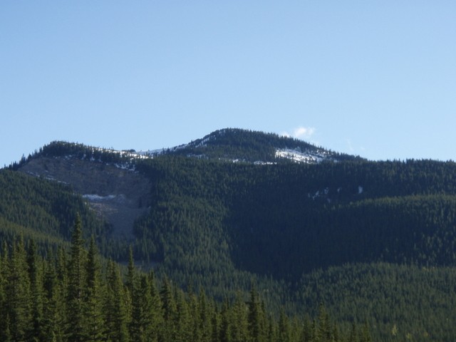 The north end of Powderface Ridge.