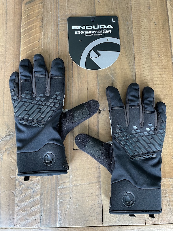 2019 Endura MT500 Waterproof Gloves Black Large For Sale