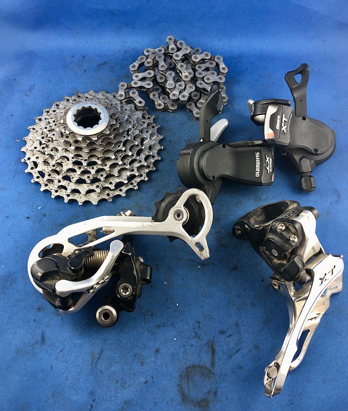 Shimano XT Drivetrain 3x9 Speed Groupset For Sale
