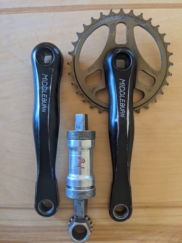 Middleburn SS Cranks - 175mm 32T For Sale