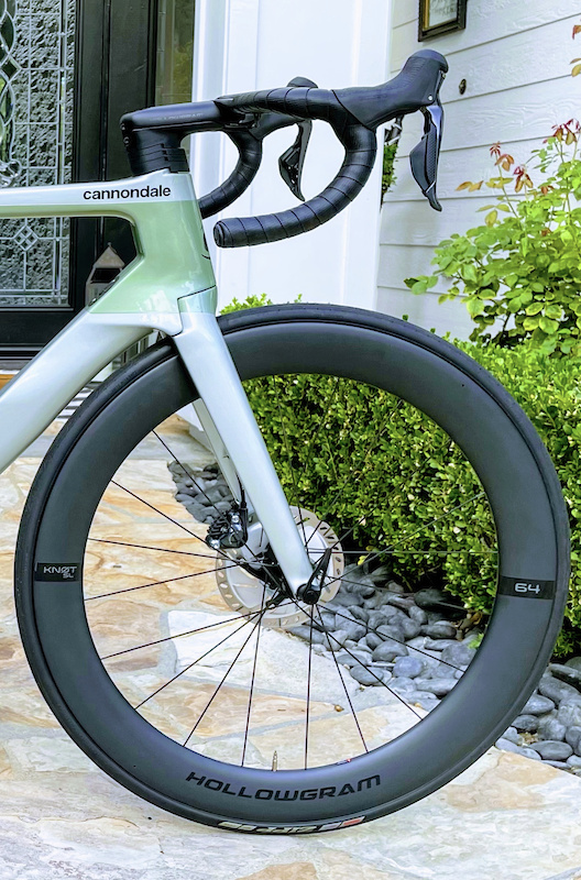 2021 HollowGram 64mm SL KNØT road bike WHEELS For Sale