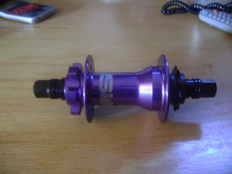 My new Ns coaster SS Pro violet hub
                   i like it !