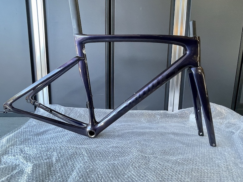 2021 Tarmac Sworks SL7 Size 54 Dusty Blue Frameset For Sale