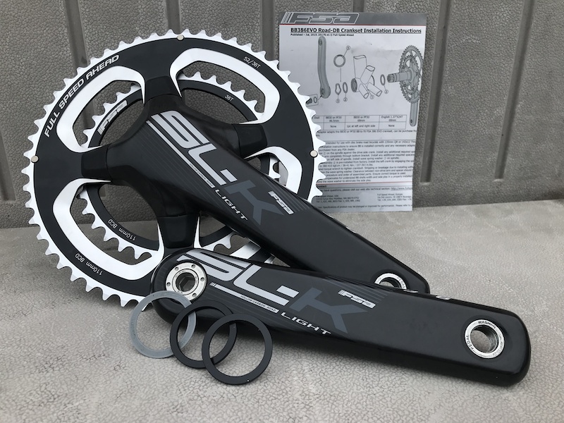 Full Speed Ahead FSA k-force We 386evo自転車Crankset - ck-os8400cc