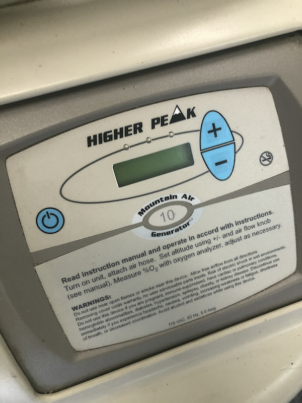 2007 Higher Peaks Altitude Generator and Tent For Sale
