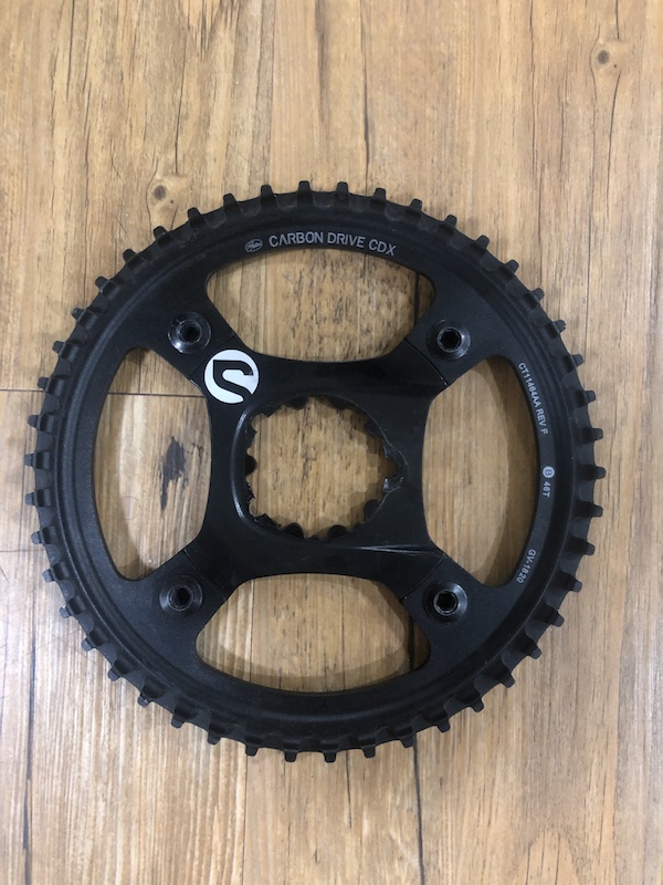 2021 Gates 46t CDX carbon belt drive chainring For Sale