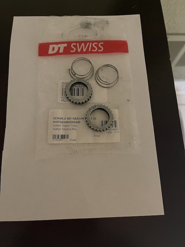 Kit cricchetti molle DT SWISS RATCHET SL 18 ammaccature #HWTXXX00NSK Kit cricchetti molle DT SWISS RATCHET SL 18 ammaccature #HWTXXX00NSK