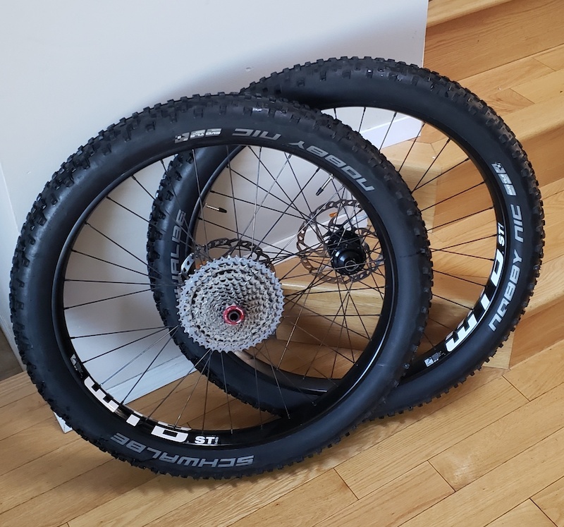 27.5 x 2.8 wheelset