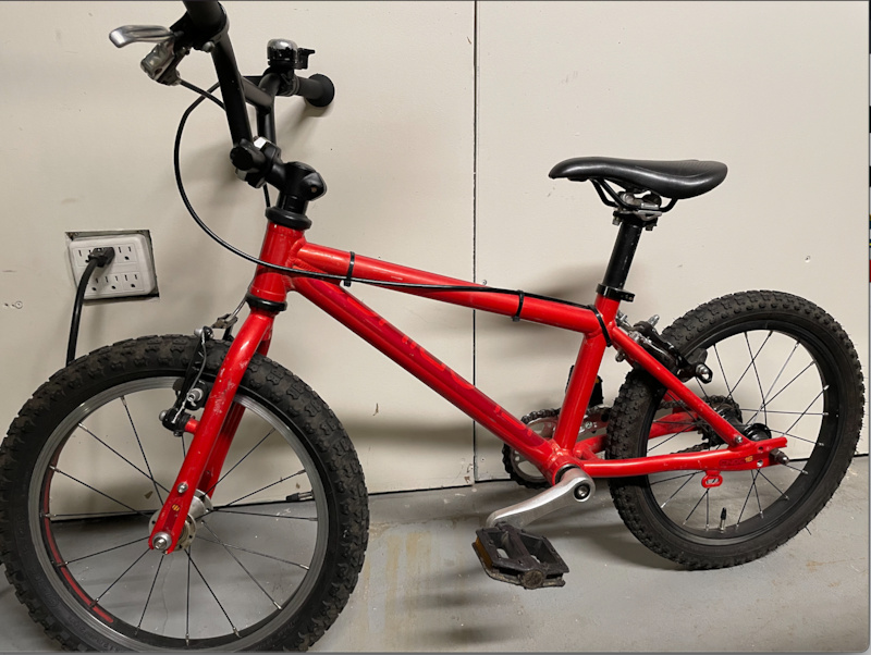 2014 Islabike CNOC 16" upgraded to mnt shredder For Sale