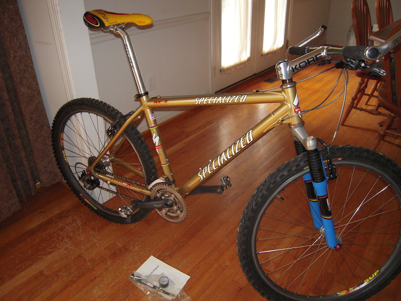 1998 Olympic Gold Ltd Edition Specialized S-Works 16.5 For Sale