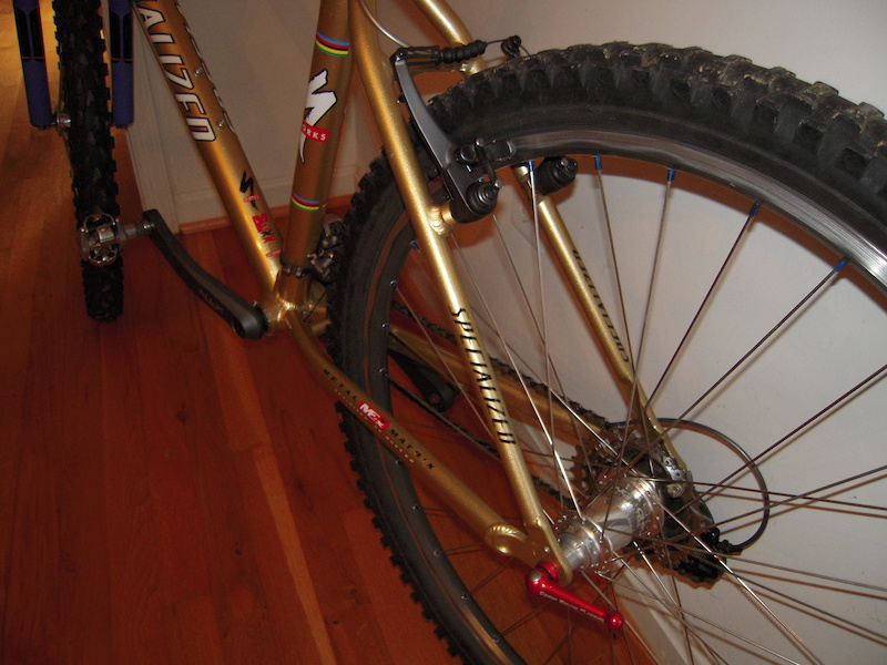 1998 Olympic Gold Ltd Edition Specialized S-Works 16.5 For Sale