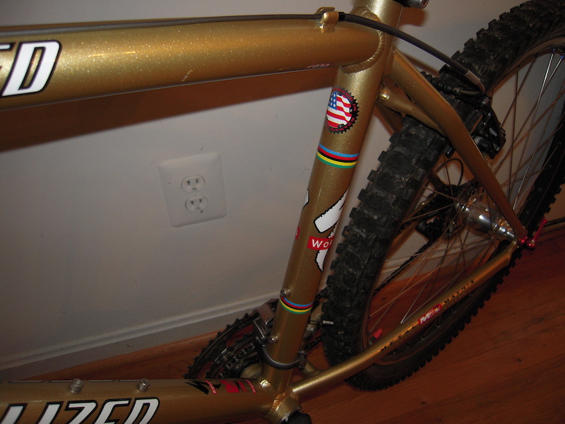 1998 Olympic Gold Ltd Edition Specialized S-Works 16.5 For Sale