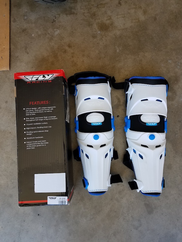 2021 Fly Racing 5 Pivot Knee / Shin Guards For Sale