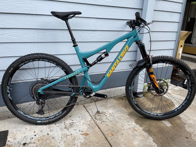 2017 Santa Cruz Bronson C - Large with XO1 12 speed For Sale