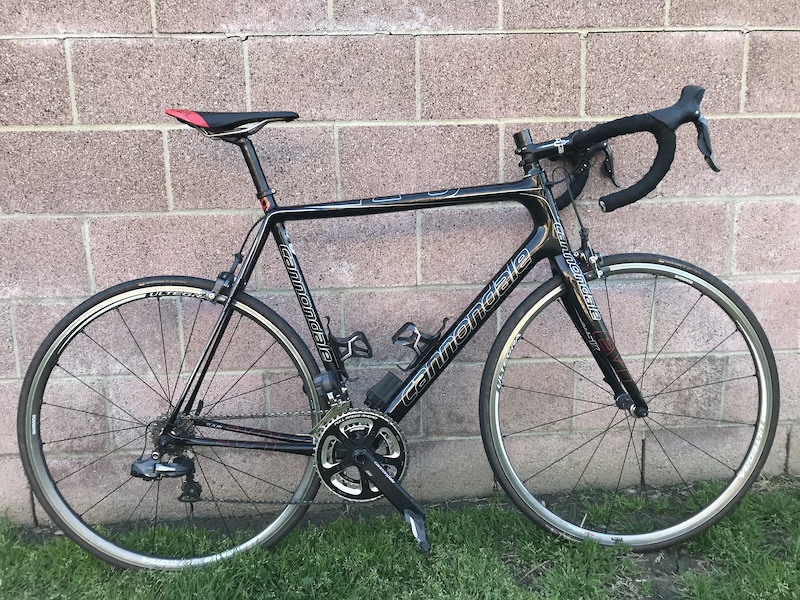 2014 58cm Carbon Fiber Cannondale SuperSix Evo Ultegra Di2 For Sale