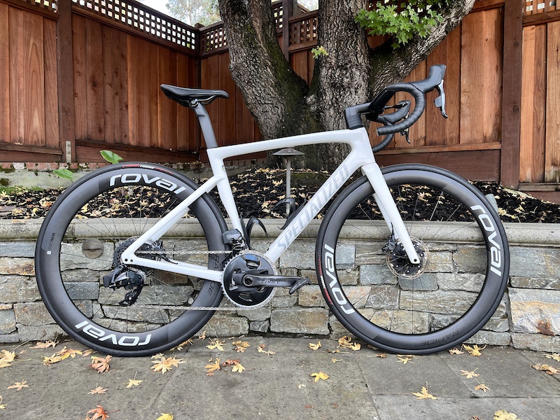 2021 54cm Specialized Tarmac SL7 Pro (WHITE) + Upgrades For Sale