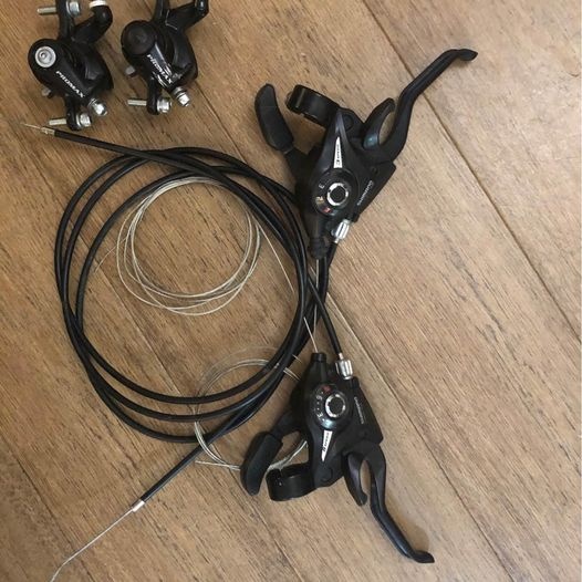 shimano 3x8 shifters