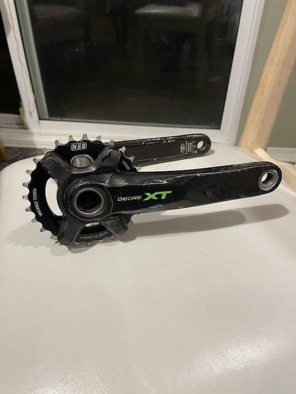 2018 Shimano XT M8000-B Cranks 175mm For Sale