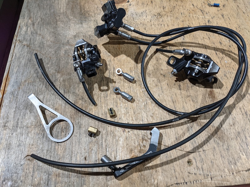 2016 Hope Vtwin and caliper setup cable conversion ASIS For Sale