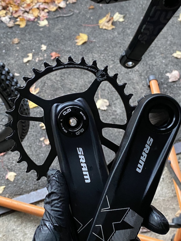 2021 NX sram eagle cranks, BB chainring For Sale