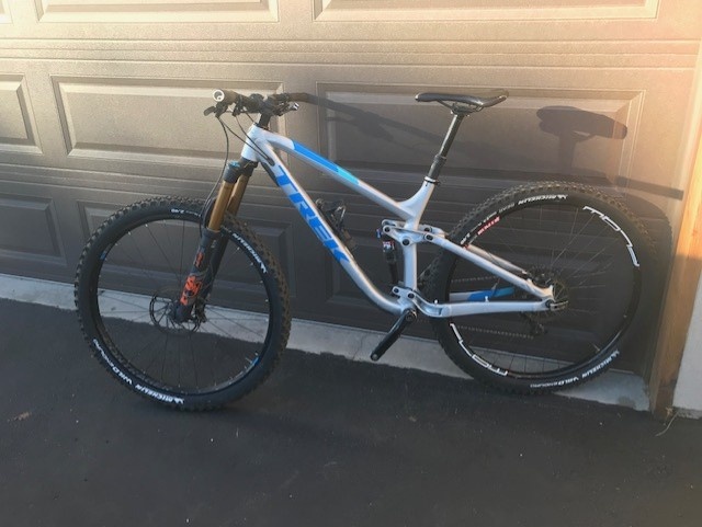 trek fuel ex with 150mm fork