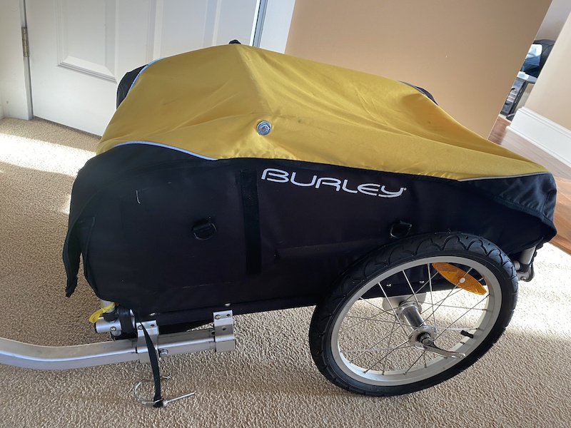 burley single bike trailer