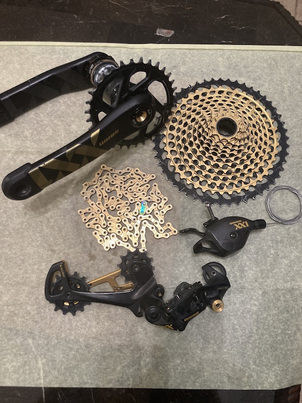 XX1 groupset gold For Sale