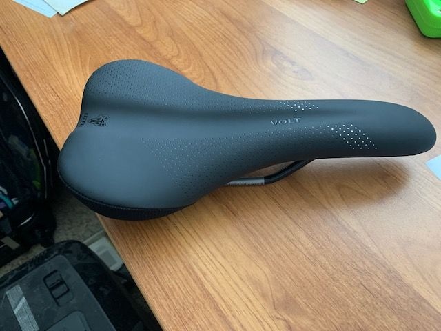 Selle WTB Volt CR-MO – Noir – 268x138mm – Rails Chromoly – Neuve