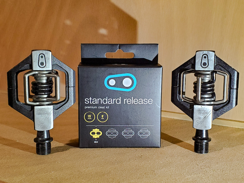 Crank Brothers Candy 3 Pedals and Cleats For Sale