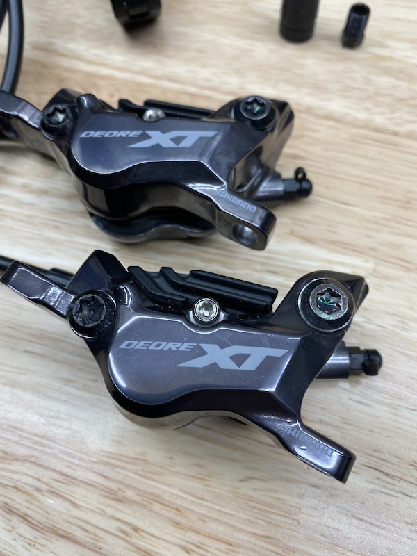 2021 Shimano XT 4 piston brake set like new For Sale