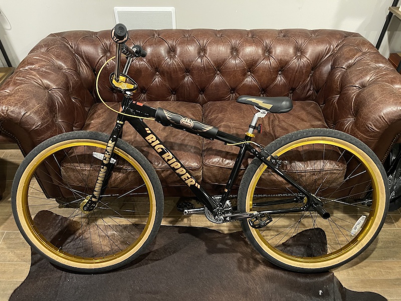 2021 SE BIG RIPPER 29 black gold mint condition For Sale